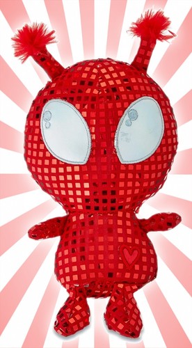 Peluche alieno rosso - peluche,
