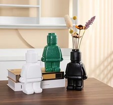 Vaso Robot in Ceramica Stile