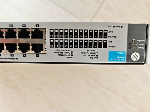Switch 1810 - hp, (j9801a)