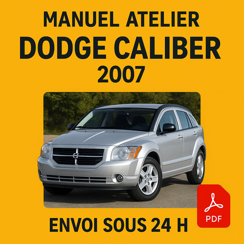 Manuel atelier dodge caliber - manuel,