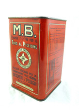 SCATOLA  LATTA POLVERE DA