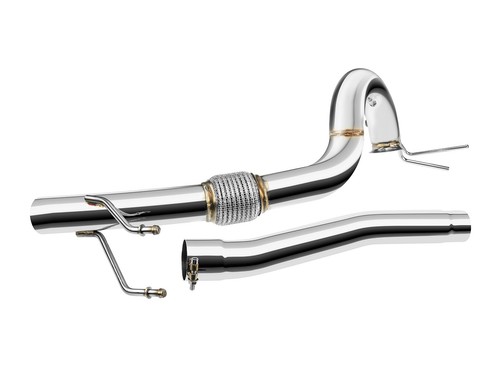 Downpipe acciaio inox - acciaio,