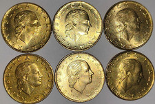 6 Monete da 200 lire