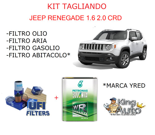 Kit tagliando filtri ufi - tagliando,