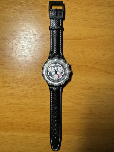 Swatch aquachrono sbb100 black - aquachrono,