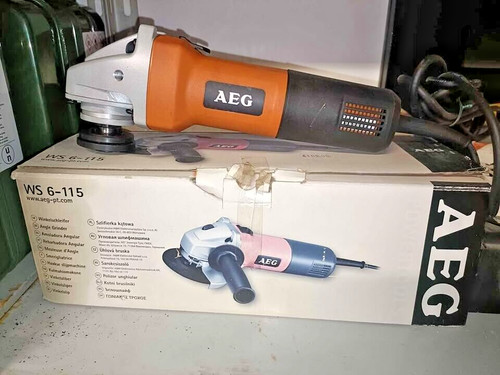 Smerigliatrice angol aeg ws - smerigliatrice,