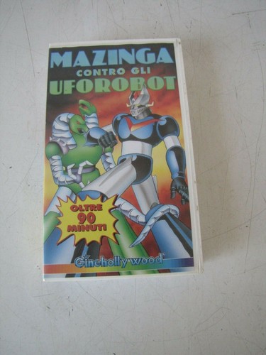 Vhs mazinga contro - mazinga,