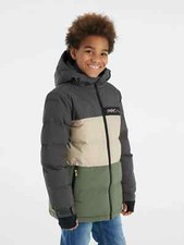 Giacca da sci snowboard Protest per bambini Crow Thyme Green/black (verde/nero)