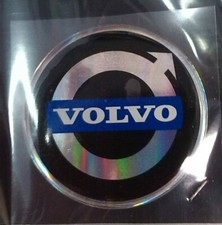 Adesivo coprimozzo ruota ruote centro cerchione in resina 3D Volvo