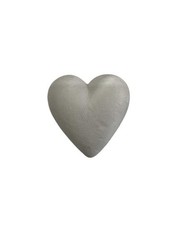 Polistirolo Bianco da Decorare Forma Cuore 9 Cm 00067