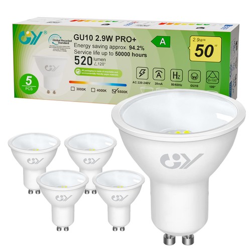 Lampadine led gu10 - gy,