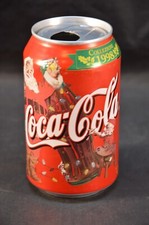 COCA COLA LATTINA VINTAGE NATALE COLLEZIONE 1998 COCA COLA 33CL VUOTA