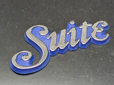 FIAT SUITE LOGO SIGLA EMBLEMA FREGIO STEMMA SCRITTA TARGHETTA BADGE TARGA NOME