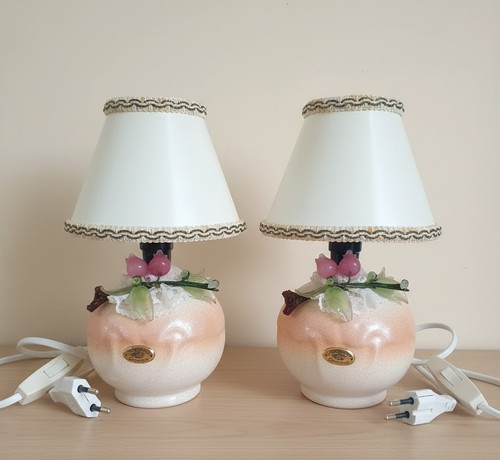 Coppia lampade abat jour - coppia, abat-jour