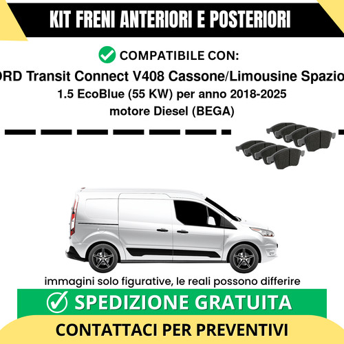 Pastiglie freno ant post - ant,