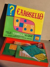 Board game/Gioco di società 1960's AFRA-Italy CAROSELLO mint In box complete.