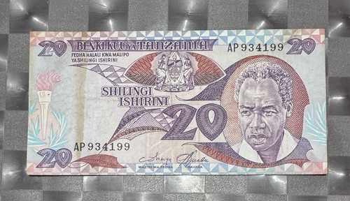 Banconota shilingi mia moja - shilingi,