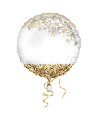 Palloncino foil mylar - , neutro