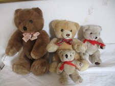 LOTTO ORSETTI VINTAGE ORSACCHIOTTI PELUCHE teddy bears