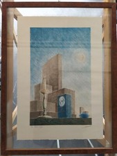 Quadro "Il Faro" Firmato