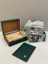 ROLEX EXPLORER 1016 BOX SCATOLA WITH STICKERS FROM 80s WALLET 67.00.01 VERY RARE