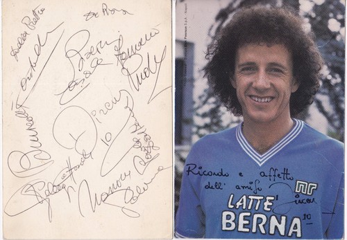 Raccolta autografi calciatori - autografi,