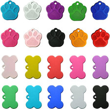 Targhetta Cane 20 Pezzi Al