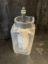 Antica Pila Leclanche Carbone Attivo Vintage Old Antique Collezione