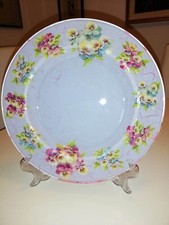 Piatto in vetro decorato a