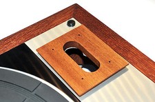 Tonarmbott Armboard Base per tuta SME 3009 Thorens TD-145 legno massello di mogano