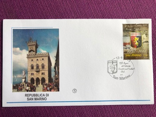 San marino 2013 fdc genoa - fdc,