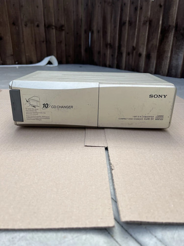 Sony cdx disc cd - sony,