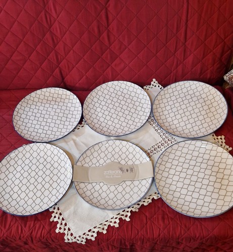 Set piatti piani zafferano - set, 6