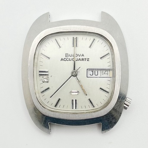 Bulova accuquartz quartz day - quartz,