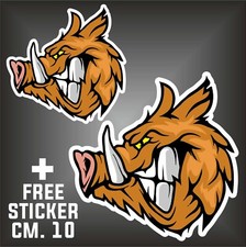 adesivo CINGHIALE BOAR car