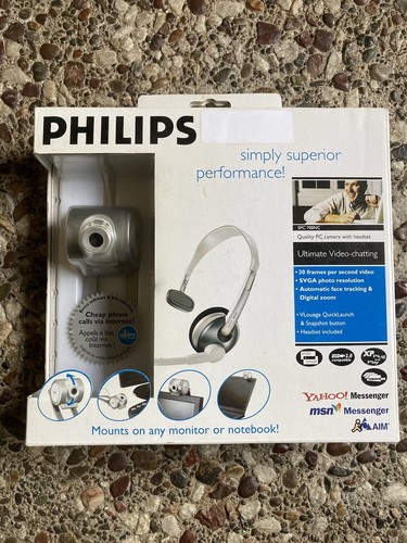Philips video chat webcam - video,