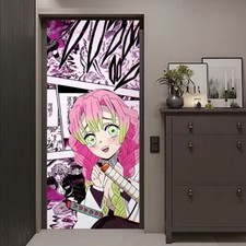 Adesivo per porta anime Demon