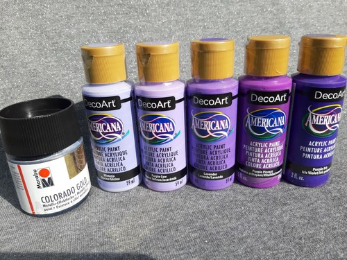 Set colori violet decoart - 6,
