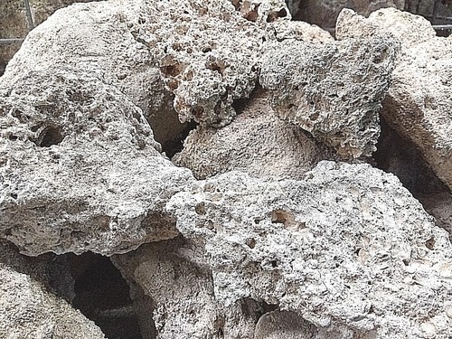 Tufo decorazione roccia - tufo,