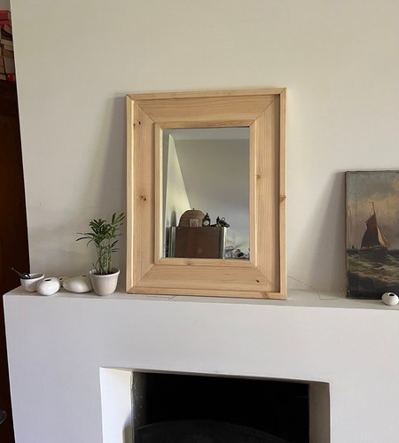 Specchio con cornice - in, legno