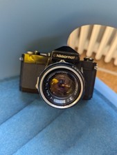 Nikon NIKKORMAT FT N + NIKKOR-S Auto 50mm 1.4 35mm Film Camera