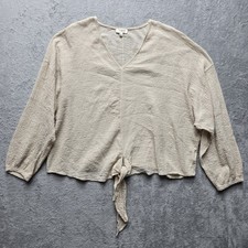 Umgee Top L Textured Blouse