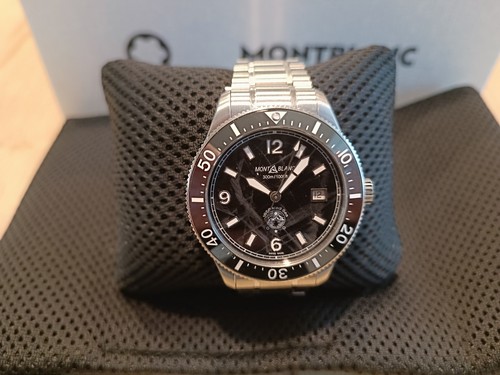 Montblanc 1858 iced sea - 1858,