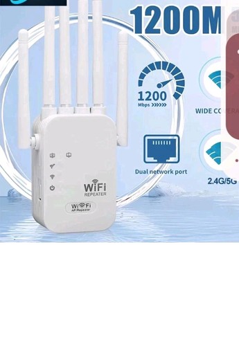 Ripetitore wifi 1200mbps dual - 1200mbps,