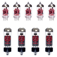 Kit Valvola di Ricambio per Rivera KR100 - Versione EL34 (4x ECC83 1x Bilanciato...