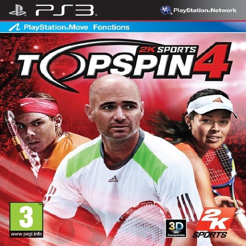 Jeu ps3 sports top spin - sports,
