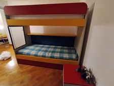 Letto a castello De Rosso