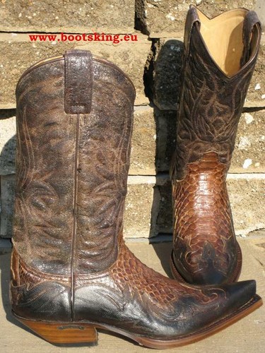 Stivali cowboy serpente - stivali, da