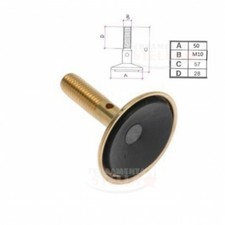 PIEDINO PIEDE CON GOMMA COLORE