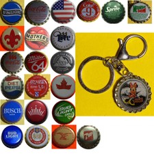 Portachiavi Minnie Mouse Coca Cola Sprite Pepsi Bud Mountain Dew & more tappo birra soda